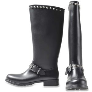 Diesel Studded Knee High Rain Boots